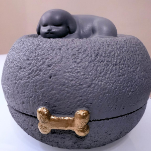 Anfora imitación piedra